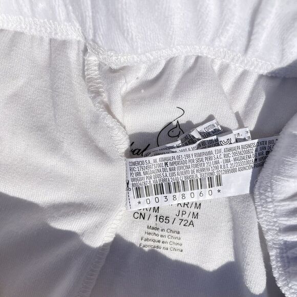 Vintage Y2K Baby Phat Velour Pants Womens Medium White Drawstring Lounge - Picture 6 of 6